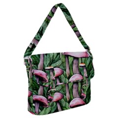 Charm Of The Toadstool Buckle Messenger Bag by GardenOfOphir