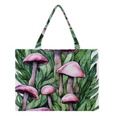 Charm Of The Toadstool Medium Tote Bag by GardenOfOphir