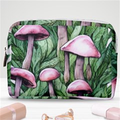 Charm Of The Toadstool Make Up Pouch (medium) by GardenOfOphir