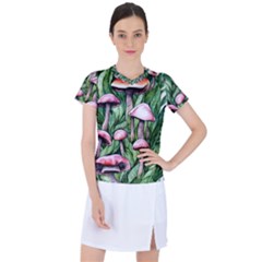 Charm Of The Toadstool Women s Sports Top by GardenOfOphir