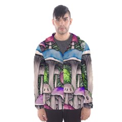 Necromancy Of The Mushroom Men s Hooded Windbreaker