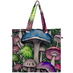 Necromancy Of The Mushroom Canvas Travel Bag