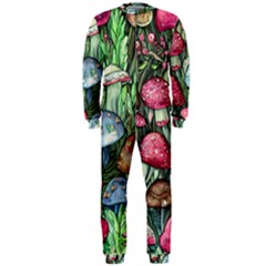 Magicians  Mushrooms Onepiece Jumpsuit (men) by GardenOfOphir