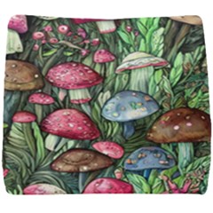 Magicians  Mushrooms Seat Cushion by GardenOfOphir