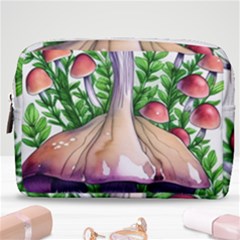 Conjuring Charm Of The Mushrooms Make Up Pouch (medium) by GardenOfOphir