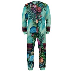 Sorcery And Spellwork With Mushrooms Onepiece Jumpsuit (men) by GardenOfOphir