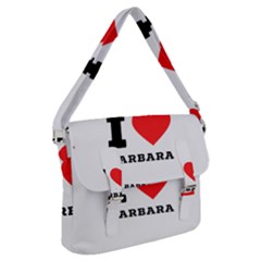 I Love Barbara Buckle Messenger Bag by ilovewhateva