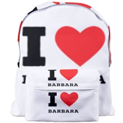 I Love Barbara Giant Full Print Backpack by ilovewhateva