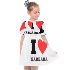 I Love Barbara Kids  Sailor Dress by ilovewhateva