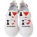 I love barbara Men s Velcro Strap Shoes View1