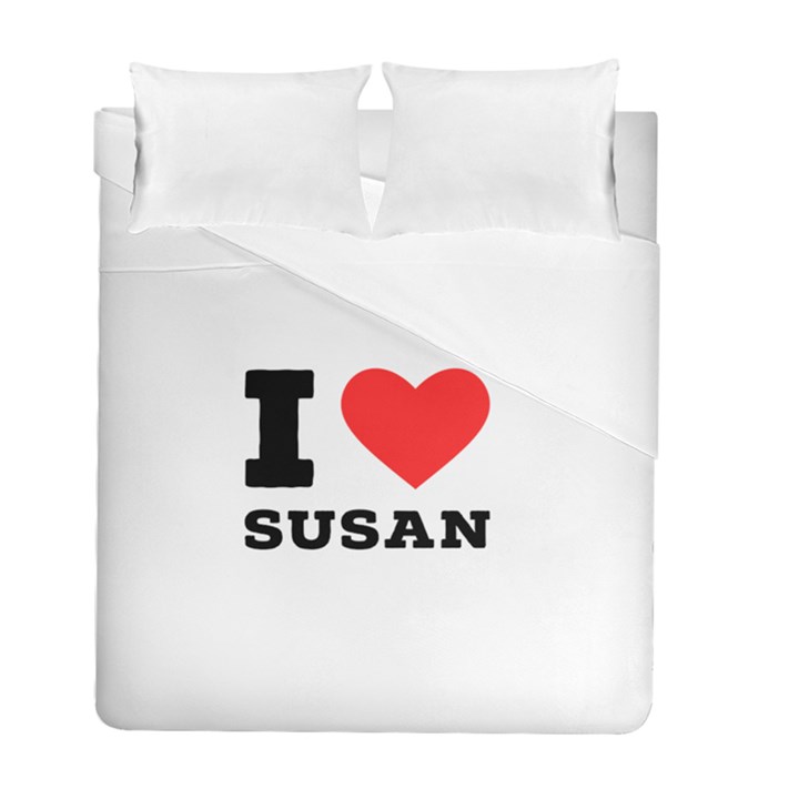 I love susan Duvet Cover Double Side (Full/ Double Size)