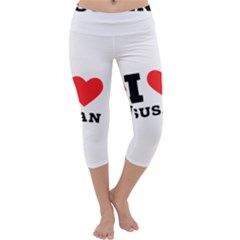 I Love Susan Capri Yoga Leggings by ilovewhateva