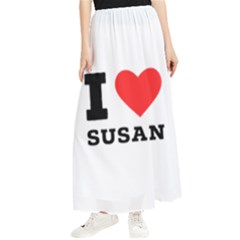 I Love Susan Maxi Chiffon Skirt by ilovewhateva