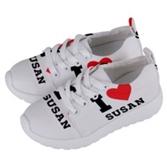 I Love Susan Kids  Lightweight Sports Shoes by ilovewhateva