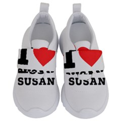 I Love Susan Kids  Velcro No Lace Shoes by ilovewhateva