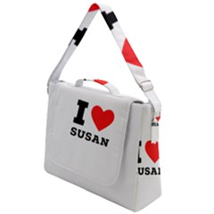 I Love Susan Box Up Messenger Bag by ilovewhateva