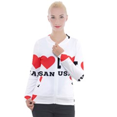 I Love Susan Casual Zip Up Jacket by ilovewhateva