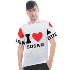 I Love Susan Men s Sport Top by ilovewhateva