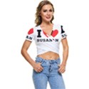 I love susan Short Sleeve Foldover Tee View1