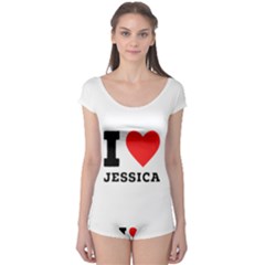 I Love Jessica Boyleg Leotard  by ilovewhateva