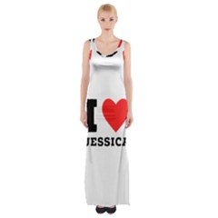 I Love Jessica Thigh Split Maxi Dress by ilovewhateva