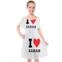 I love sarah Kids  Cut Out Shoulders Chiffon Dress View1