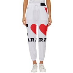 I Love Sarah Cropped Drawstring Pants by ilovewhateva