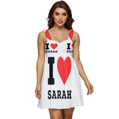 I Love Sarah Ruffle Strap Babydoll Chiffon Dress by ilovewhateva