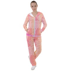 Unicorm Orange And Pink Women s Tracksuit by lifestyleshopee