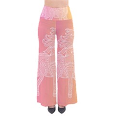 Unicorm Orange And Pink So Vintage Palazzo Pants by lifestyleshopee