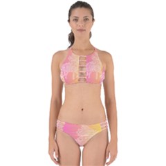 Unicorm Orange And Pink Perfectly Cut Out Bikini Set by lifestyleshopee