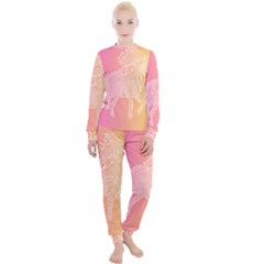 Unicorm Orange And Pink Women s Lounge Set by lifestyleshopee