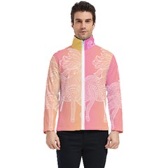 Unicorm Orange And Pink Men s Bomber Jacket