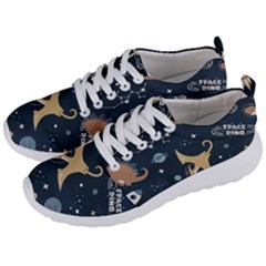 Space Theme Art Pattern Design Wallpaper Men s Lightweight Sports Shoes by Ravend