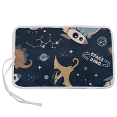 Space Theme Art Pattern Design Wallpaper Pen Storage Case (s) by Ravend