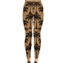 Ai Generated Camels Palm Trees Pattern Leggings  View2