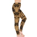 Ai Generated Camels Palm Trees Pattern Leggings  View4