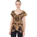 Ai Generated Camels Palm Trees Pattern Lace Front Dolly Top View1