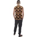 Ai Generated Camels Palm Trees Pattern Men s Regular Tank Top View2