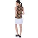 Ai Generated Camels Palm Trees Pattern Women s Sleeveless Polo Tee View2