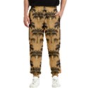 Ai Generated Camels Palm Trees Pattern Men s Elastic Waist Pants View1