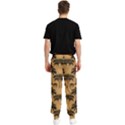 Ai Generated Camels Palm Trees Pattern Men s Elastic Waist Pants View2