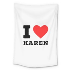 I Love Karen Large Tapestry by ilovewhateva