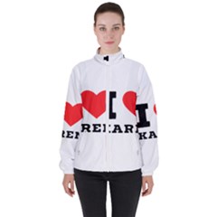 I Love Karen Women s High Neck Windbreaker by ilovewhateva