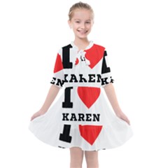 I Love Karen Kids  All Frills Chiffon Dress by ilovewhateva