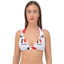 I love karen Double Strap Halter Bikini Top View1