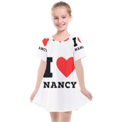 I Love Nancy Kids  Smock Dress by ilovewhateva