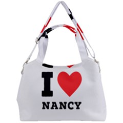 I Love Nancy Double Compartment Shoulder Bag by ilovewhateva