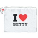 I love betty Canvas Cosmetic Bag (XXL) View1