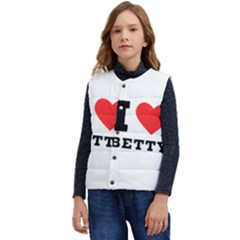 I Love Betty Kid s Short Button Up Puffer Vest	 by ilovewhateva